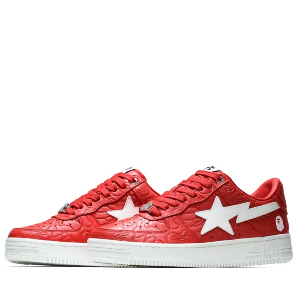 Bape Shoes Red