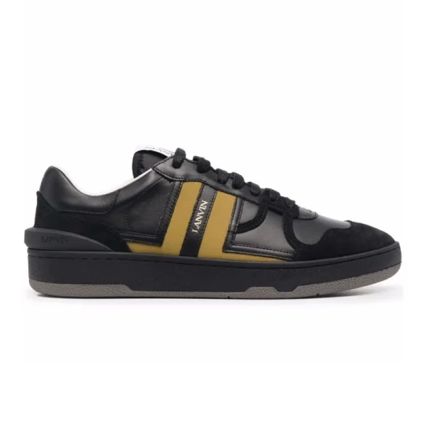 Lanvin Black Curb Sneakers