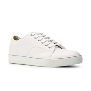 Lanvin Leather Curb Sneakers