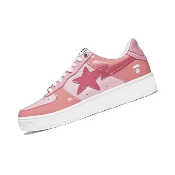 Pink Bape Shoes